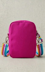 Fuchia/Yellow Cross Body