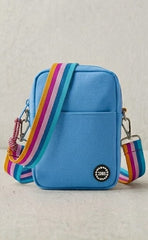 Blue/Fuchia Cross Body