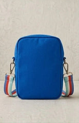 Royal Blue/Red Cross Body