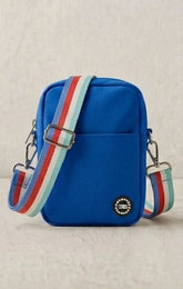 Royal Blue/Red Cross Body