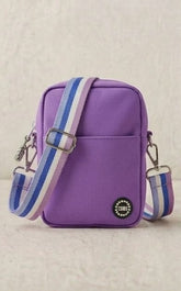 Lilac/grey Cross Body Bags