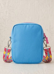 Blue/Pink Cross Body Bags
