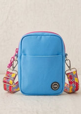 Blue/Pink Cross Body Bags