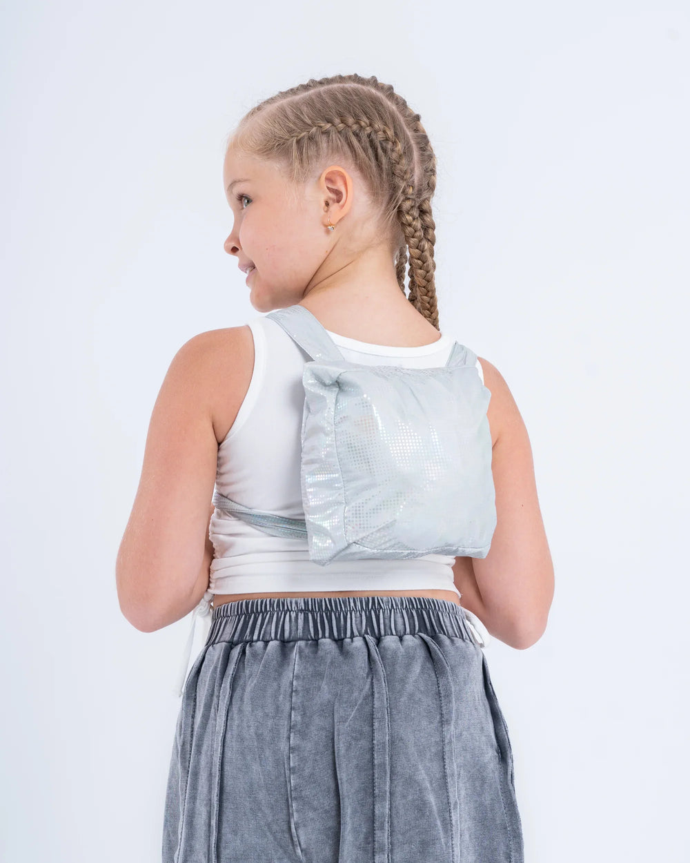 Convertible Metallic Nylon Jacket - Venti