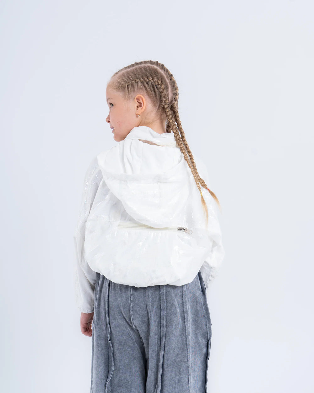 Convertible Metallic Nylon Jacket - Venti