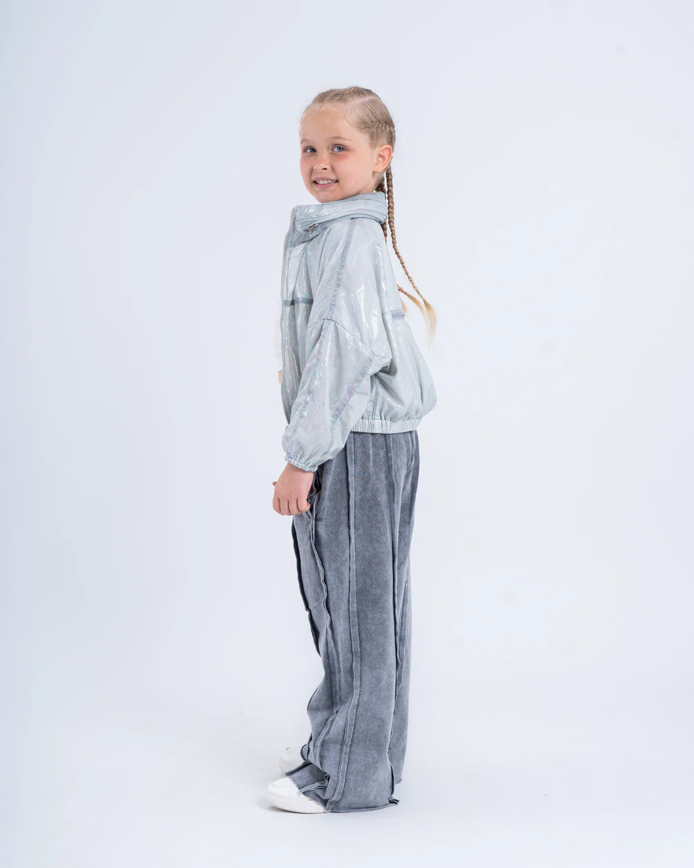 Convertible Metallic Nylon Jacket - Venti