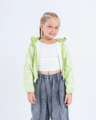 Convertible Metallic Nylon Jacket - Venti