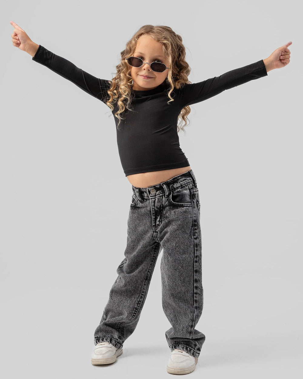 Basic Polyamide Round Neck Top - Venti