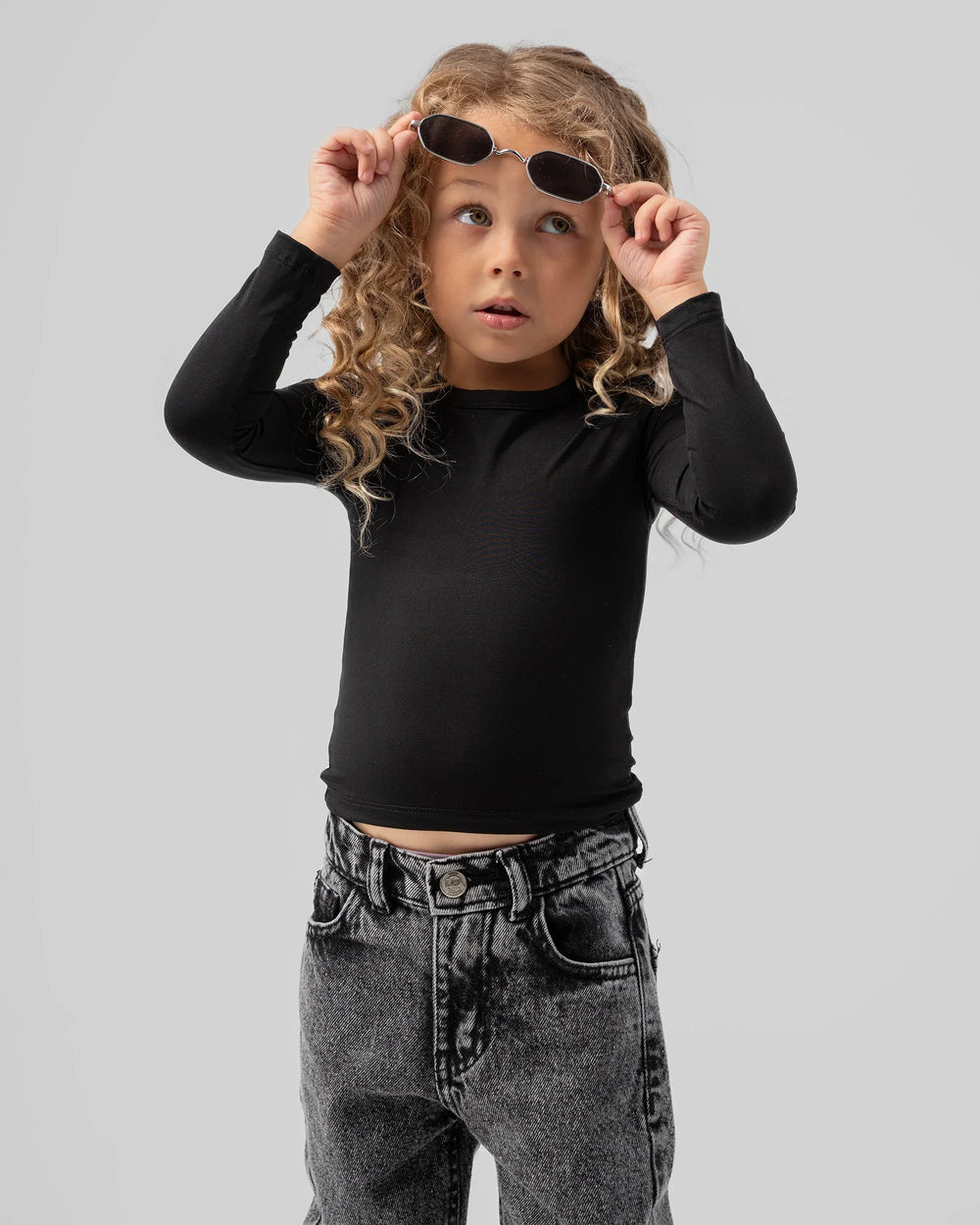 Basic Polyamide Round Neck Top - Venti