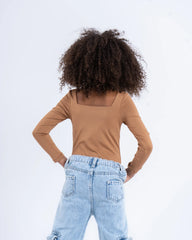 Sleek Polyamide Bodysuit - Venti