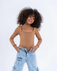 Sleek Polyamide Bodysuit - Venti