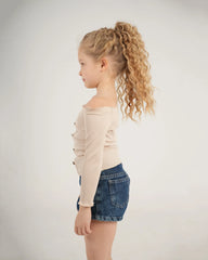 Button Off Shoulder Top - Venti