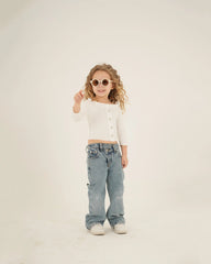 Button Off Shoulder Top - Venti