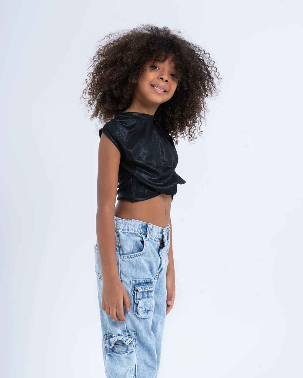 Metallic Knot Top - Venti