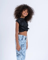 Metallic Knot Top - Venti