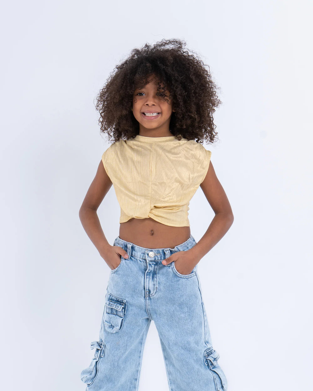 Metallic Knot Top - Venti