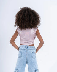 Metallic Knot Top - Venti