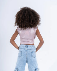 Metallic Knot Top - Venti