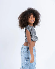 Metallic Knot Top - Venti