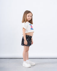 Rolling Stones Graphic Crop Top