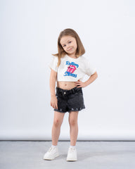 Rolling Stones Graphic Crop Top