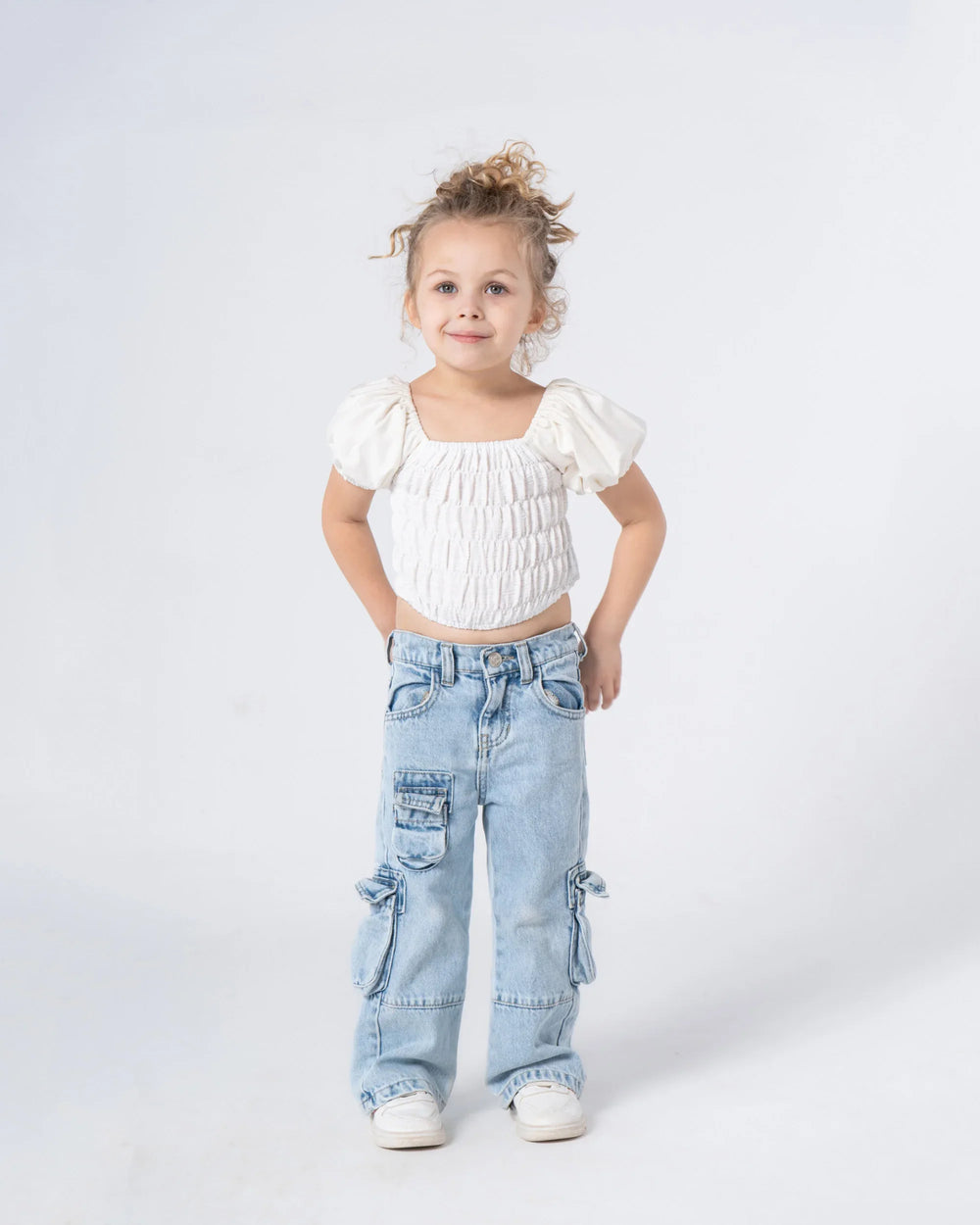 Smocked Puff Blouse - Venti