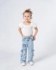 Smocked Puff Blouse - Venti