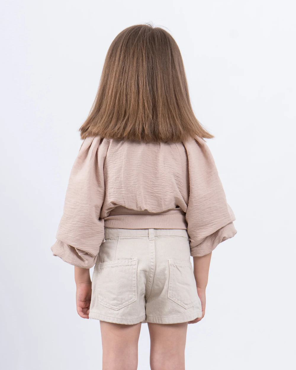 Cropped Belted Blouse - Venti