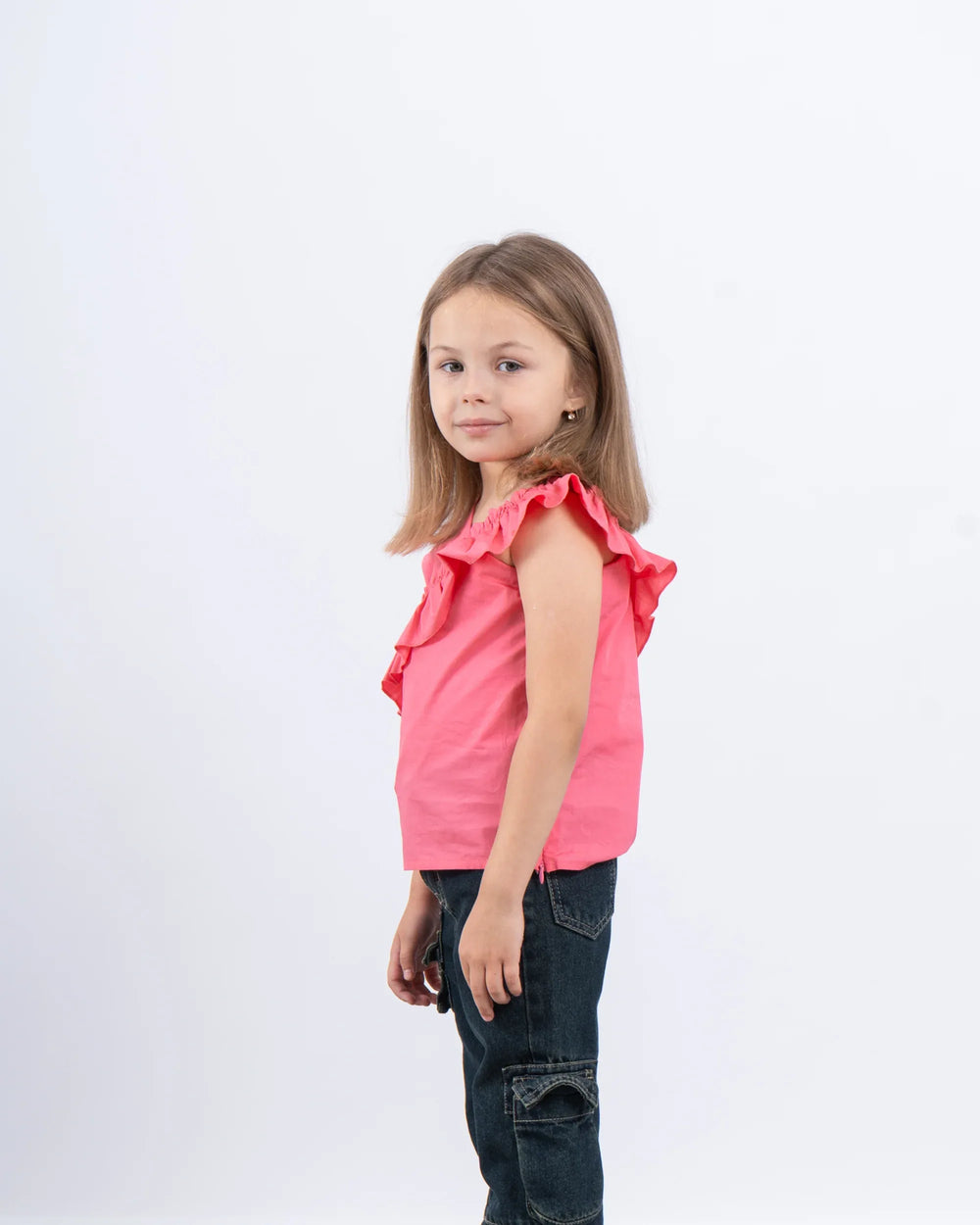 Ruffle One Blouse - Venti