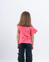 Ruffle One Blouse - Venti