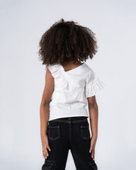Ruffle One Blouse