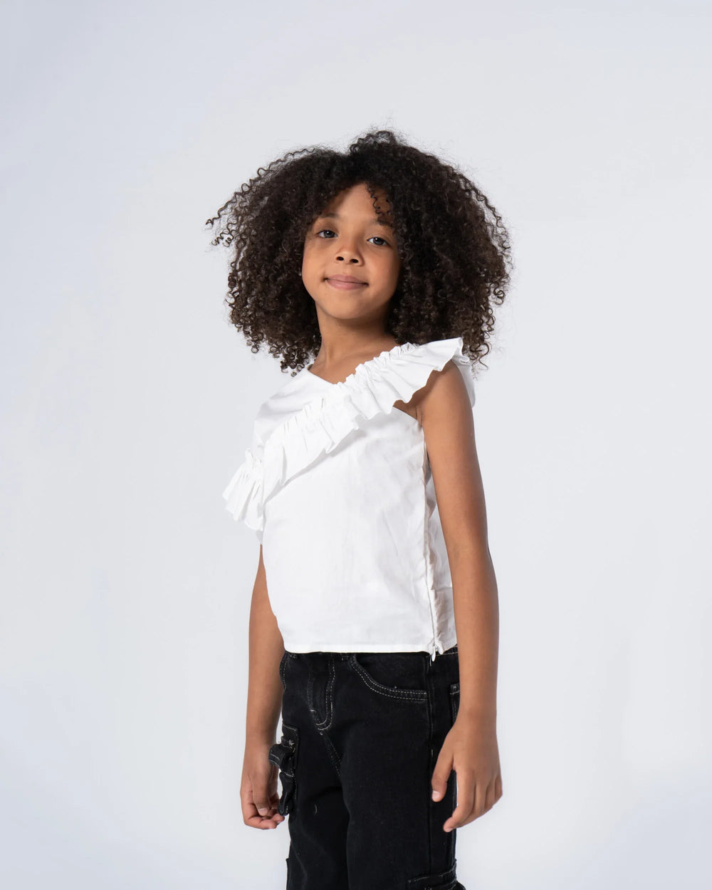 Ruffle One Blouse - Venti