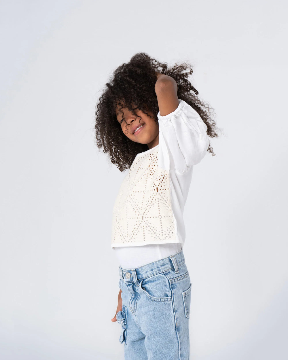 Crochet Bell Blouse - Venti