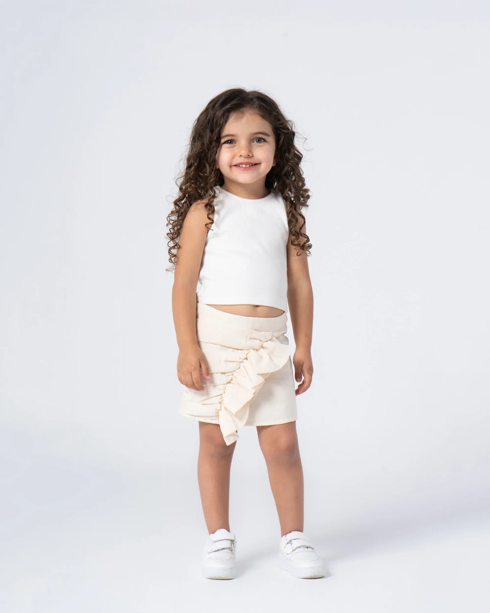 Diagonal Ruffle Skirt - Venti