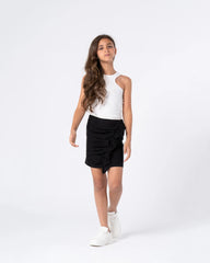 Diagonal Ruffle Skirt - Venti