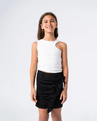 Diagonal Ruffle Skirt - Venti