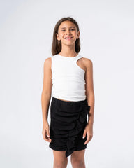 Diagonal Ruffle Skirt - Venti