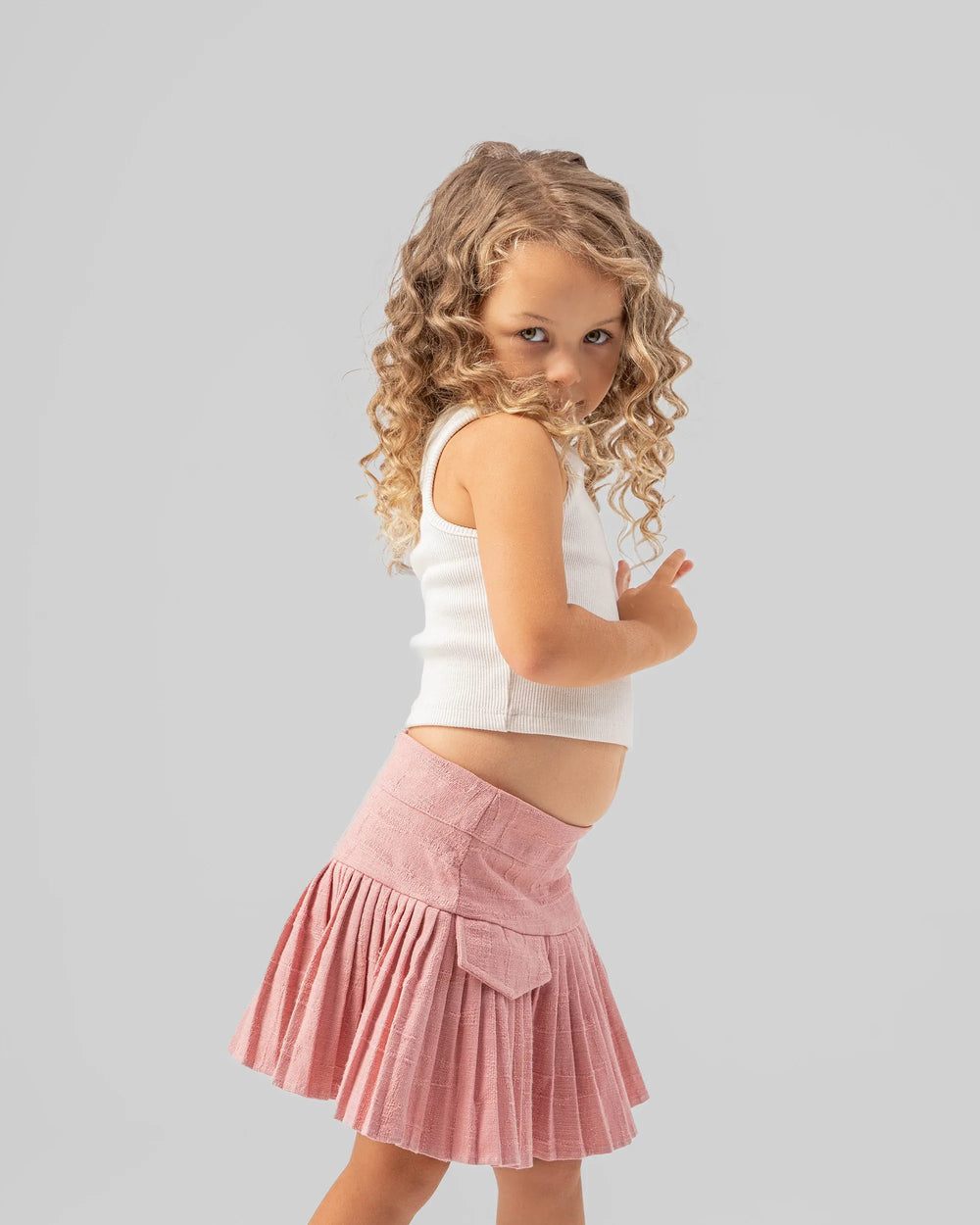Pleated Pink Skirt - Venti