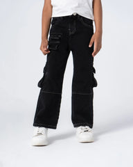 Denim Cargo Pants - Venti