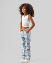 Denim Fade Pockets Pants - Venti