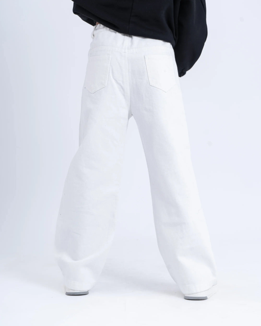 Wide Leg Denim Pants - Venti