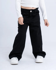 Wide Leg Denim Pants - Venti