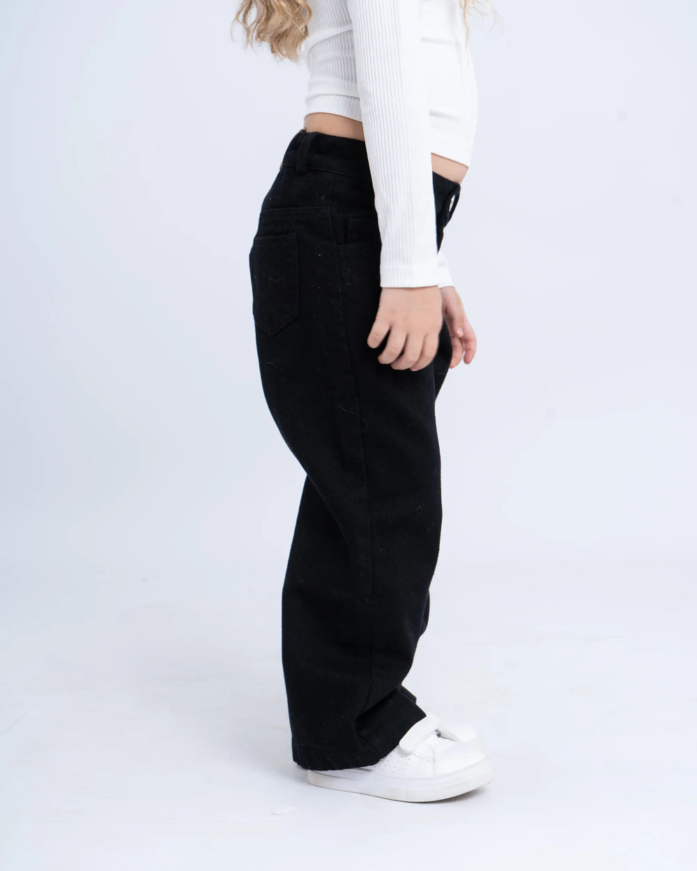 Wide Leg Denim Pants - Venti