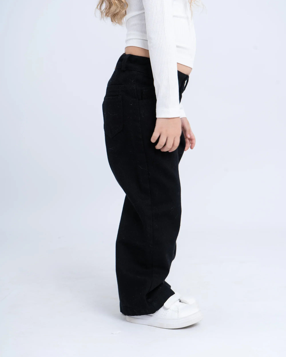 Wide Leg Denim Pants - Venti