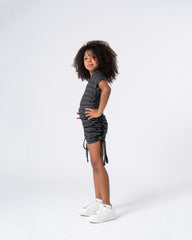 Drawstring Sides Dress