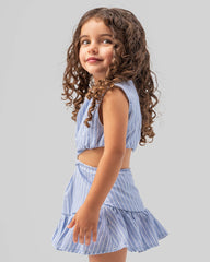 Striped Cutout Dress