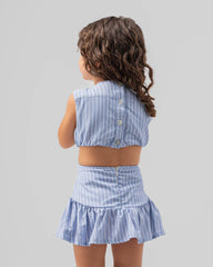 Striped Cutout Dress