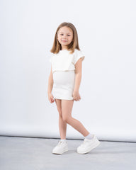 Ribbed Two-Piece Dress