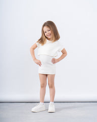 Ribbed Two-Piece Dress