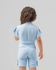 Baby-Blue Jumpsuit